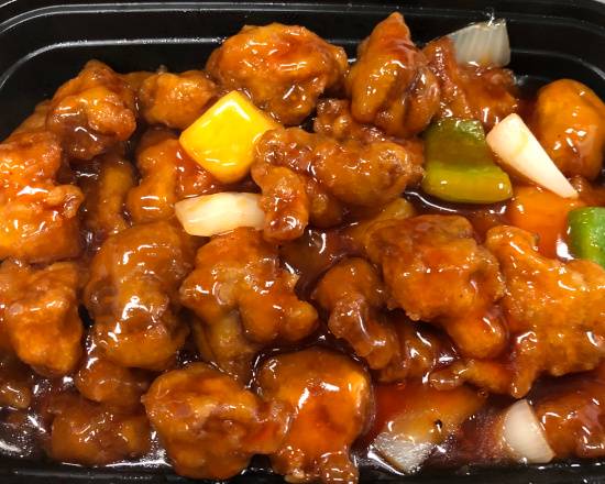 Sweet and Sour Chicken party tray  （派对）咕噜鸡